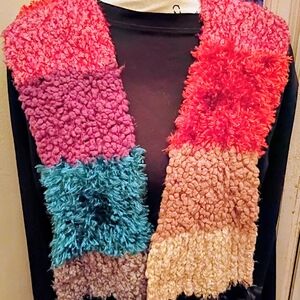 Cejon Multicolor Textured Scarf #126
